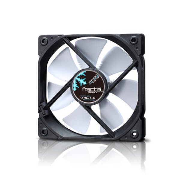 Fractal Design 120mm Dynamic X2 GP bílá / Univerzální ventilátor / 19.4 dB (FD-FAN-DYN-X2-GP12-WT)