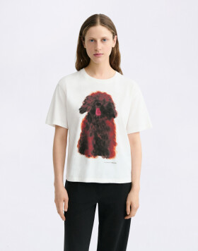 Tričko Thinking MU Pet Portrait Lucia Tee WHITE
