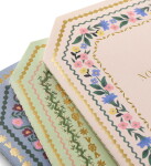 Rifle Paper Co. Linkovaný notes Gemma – set 3 kusů, multi barva, papír