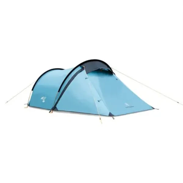 NILS Camp NC6003 North Peak modrý / Turistický stan / 2 osoby / 270 x 180 x 110 cm / vodní sloupec: 3000mm (5907695554434)