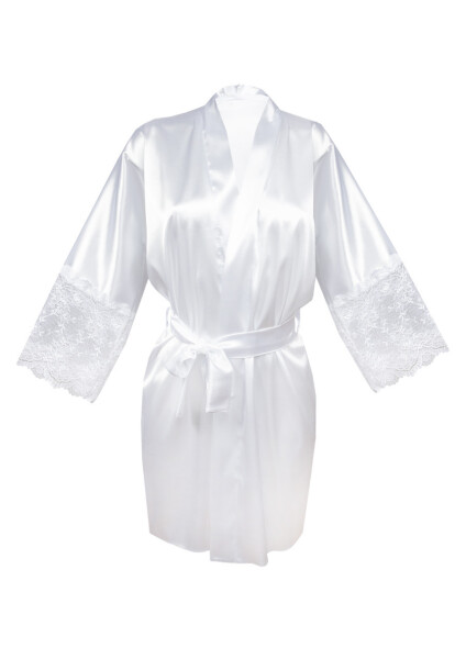 DKaren Housecoat Cameron White