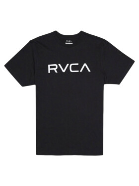 RVCA RIB black dámské tričko krátkým rukávem