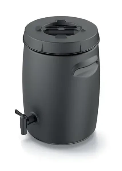 PROSPERPLAST COMBIOLIQ 55 l černá / Kompostér / Objem 55 l / Výška 60,2 cm / Šířka 38 cm / Plast (IBFT55-S411)