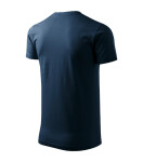 Heavy New tričko unisex námořní modrá 2XL