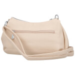 Stylová dámská koženková crossbody kabelka Foppa, růžová