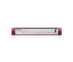 Zyxel USG FLEX 100H Series, 8 Gigabit user-definable ports, 1*USB with 1 YR Gold Security Pack EDF_1010876