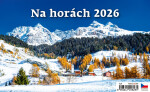 Stolní kalendář 2026 Helma - Na horách, 14denní