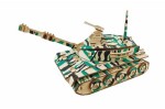 Woodcraft Dřevěné 3D puzzle Velký tank