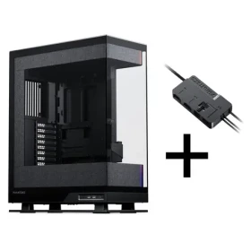 Phanteks Evolv X2 Matrix černá / PC skříň / E-ATX / Mid Tower / Tempered Glass / Nxlinq V2 HUB (GABU-727)