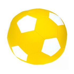 FRONTI Dětský taburet MÍČ 50 cm - žlutá + bílá