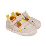 Dětské barefoot sandály LONA BASICA BEIGE Y AMARILLO Biomecanics 262191-C891 - 26