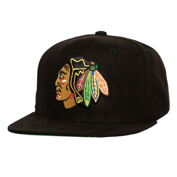 Mitchell & Ness Pánská kšiltovka Chicago Blackhawks NHL Sweet Suede Snapback