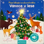 Moje blikající zvuková knížka Vánoce v lese - Kasia Dudziuková