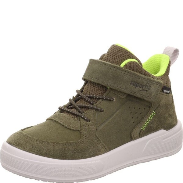 Dětské kotníkové tenisky Superfit MAVERICK Green/Yellow 1-100104-7000 - 34