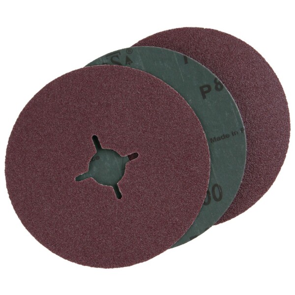 FESTA 22162 Kotouč fibrový, 125mm, P 80, sada 3ks