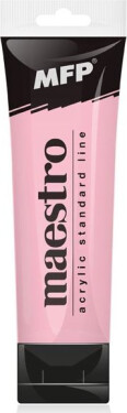 Akrylová barva Maestro 75ml - coral pink