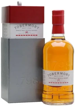 TOBERMORY Whisky Sherry Oloroso Cask Finish 20 YO / Single Malt / Skotsko / 46,3 % / 0,7 l (5029704218325)