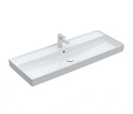 VILLEROY & BOCH - Collaro Umyvadlo nábytkové 120x47 cm, s přepadem, otvor pro baterii, CeramicPlus, alpská bílá 4A33C5R1