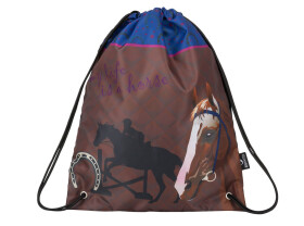 Bagmaster SÁČEK GALAXY 9 B školní na přezůvky / tělocvik - hnědý kůň Hnědá 1.2 l 180411
