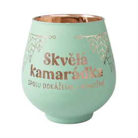 Zrcadlový svícen - Skvělá kamarádka - Albi
