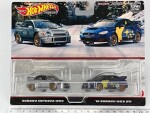 2-pack premium Hot Wheels - Subaru Impreza WRX + '16 Subaru WRX STI