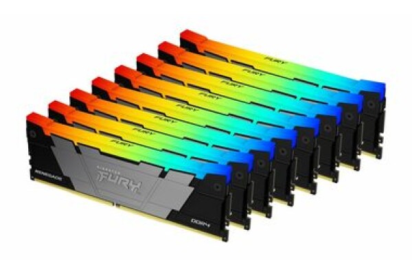 Kingston FURY Renegade RGB 256GB (8x 32GB) DDR4 3200MHz / CL16 / DIMM / 1.35V / Non-ECC / Un-Registered (KF432C16RB2AK8/256)