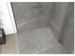 CERANO - Sprchový odtokový žlab, sifon otočný 360° - design 2v1 - nerez - DN40 - 94 CER-8050BD6978