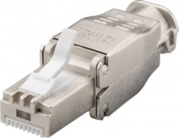 Konektor RJ45 8pinů CAT6A stíněný - montáž bez nástroje 4040849382925