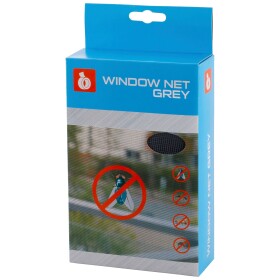 LEVIOR 40053 Okenní síť proti hmyzu 150 x 180cm, šedá