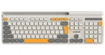 CANYON HKB-W03 béžová / bezdrátová klávesnice / 2.4 Ghz / 105 kláves / CZ/SK layout / 1x AAA (CNS-HKBW03BG-CS)
