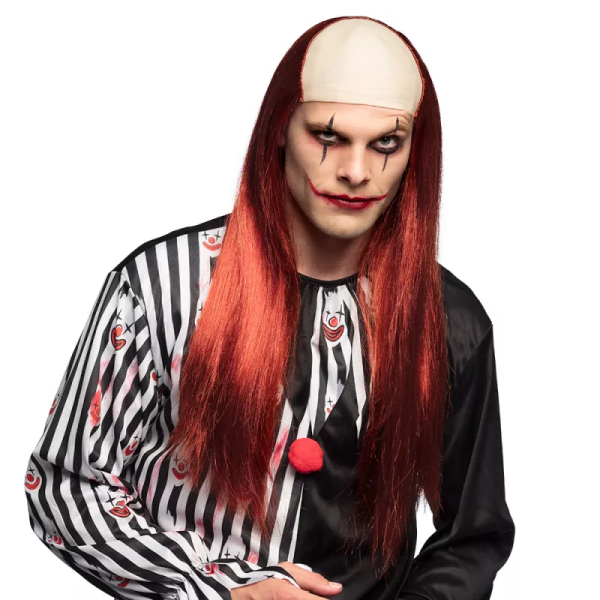 Paruka vraždící klaun s pleší