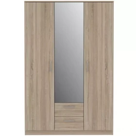 Šatní skříň Niko 123cm Dub Sonoma