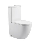 Erga Torre, WC kombi mísa 620x385x835 mm, Tornado 2.0 + toaletní sedátko, bílá lesklá, ERG-V03-TORRE-TO2-WH