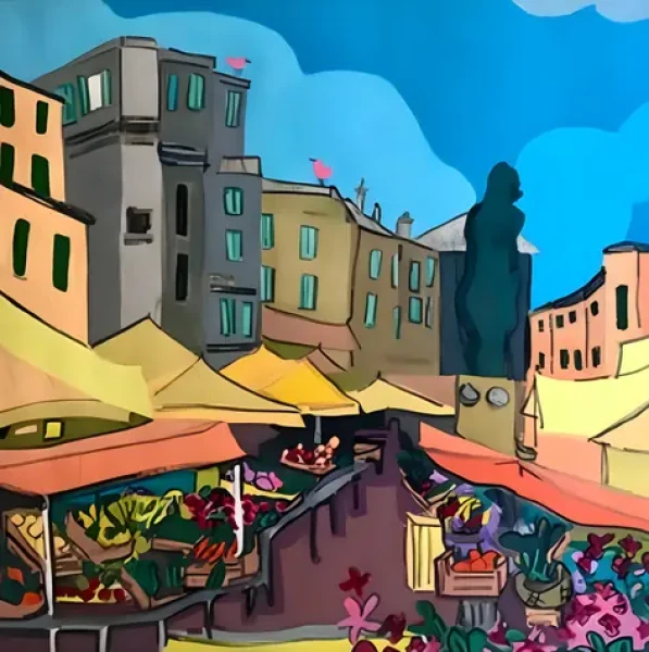 NORIMPEX Diamantové malování Tržnice