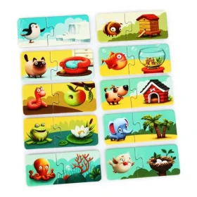 Puzzlika 13074 Můj domov - naučné puzzle