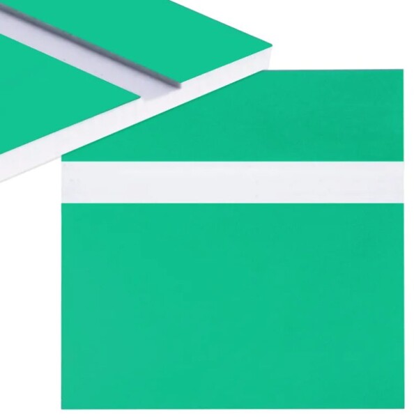 Gravírovací laminát 300 x 200 x 1,3 mm - Zelený, bílý