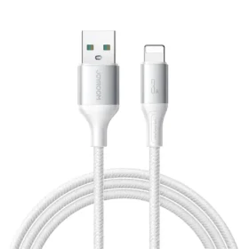 Joyroom S-A28 Flash Series Nabíjecí kabel USB-A (M) - Lightning (M) 3A 2m bílá (6956116798260)