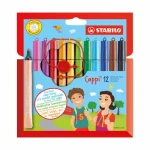 STABILO® Cappi - 12 ks sada - 12 různých barev (168/12-4)
