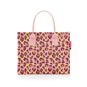 Stylová kabelka Reisenthel Daily Shopper Smiley® leo blush