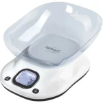 Lamart Bang Kuchyňská váha s miskou bílá / LCD display / max 5000g / 2x AAA / plast (8590669336050)