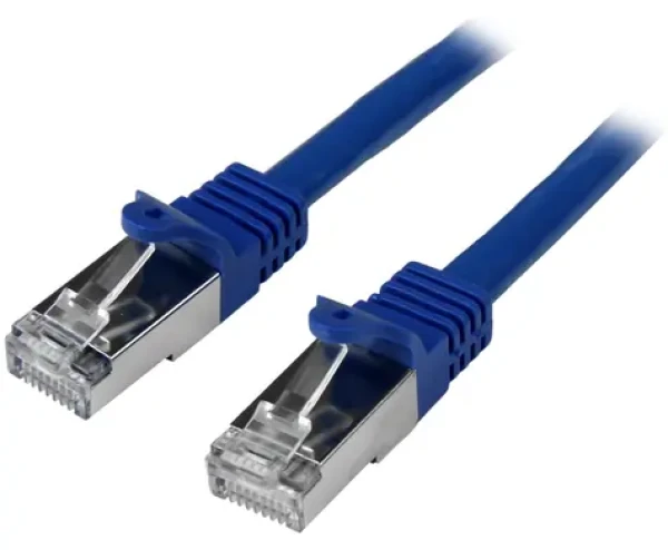 StarTech patch kabel Cat6 SFTP modrá / 2x RJ-45 / 2 m (N6SPAT2MBL)