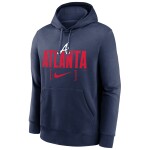 Nike Pánská mikina Atlanta Braves MLB Club Slack Hoodie Velikost: M