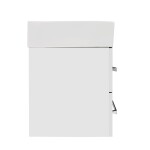 Koupelnová skříňka s umyvadlem SAT Cube Way 60x53x46 cm bílá lesk CUBE46602BISATCW CUBE46602BISATCW