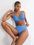 Podprsenka nevyztužená Ladyform Soft W modrá 005J - Triumph 80G