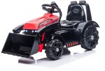 Mamido Dětský elektrický traktor G320 s radlicí červený