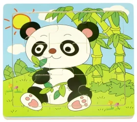 ORION Dřevěné puzzle Panda