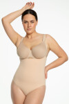 Dámské body 419 Seamless Open Béžová - Julimex béžová 2XL