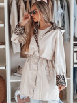 Dámská přechodná bunda PANTER bílá FashionStreet TY4802 XXL