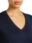 ICEBREAKER Wmns Mer 150 Tech Lite SS Relax V Neck Tee, Midnight Navy velikost: M