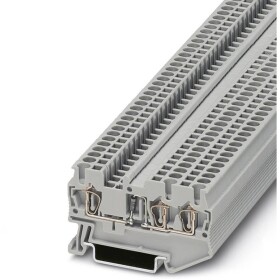 Phoenix Contact 3036521 řadová svorka pro konstrukční prvky 5.2 mm pružinová svorka šedá 50 ks